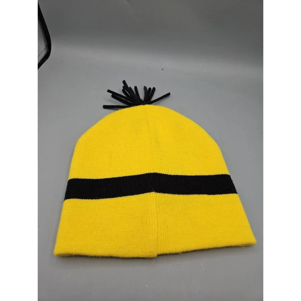 Beanie Hat Minions Dispicable Me Spirit Costume Winter Cap Yellow Stuart